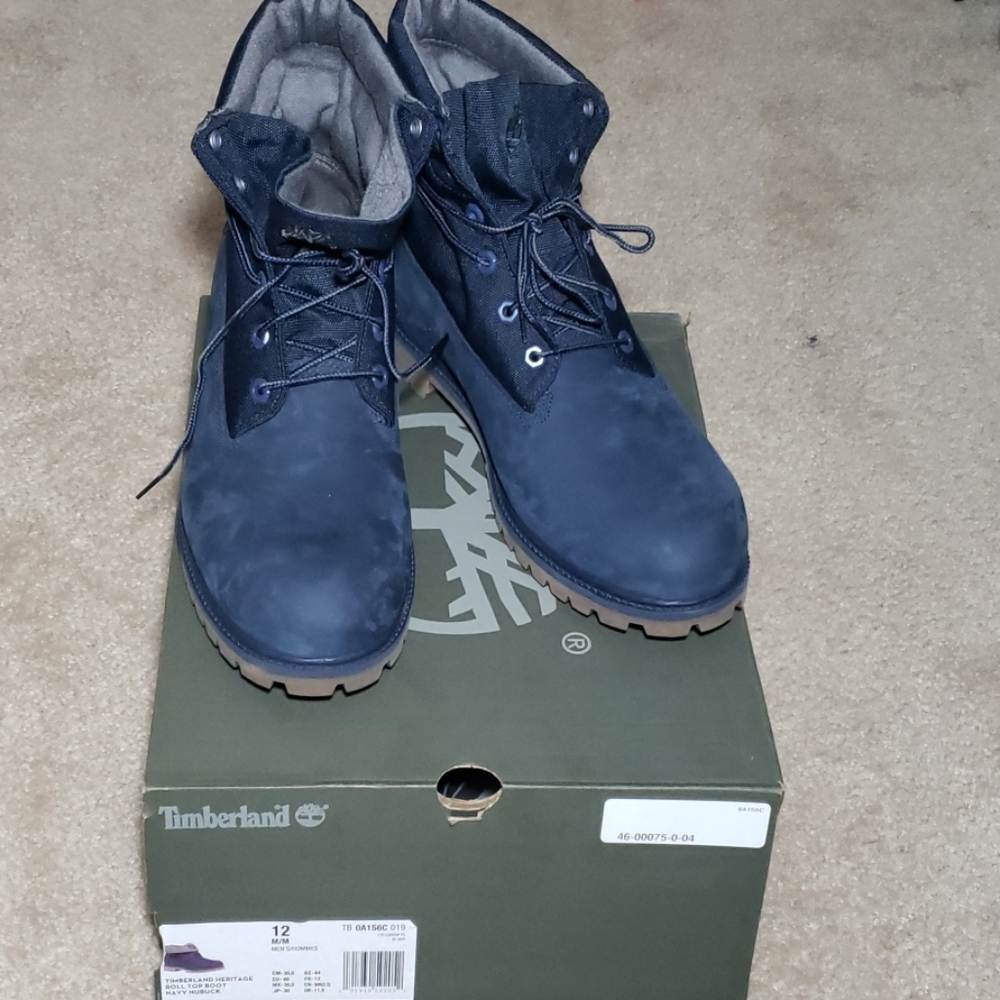 Timberland single Roll Top Ankle boot - Picture 6 of 7